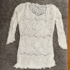 Crochet cover up